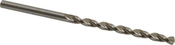 Chicago-Latrobe - #29 135° High Speed Steel Jobber Drill - Bright Finish, Right Hand Cut, Parabolic Flute, Straight Shank, 2-7/8" OAL, Notched Point - Eagle Tool & Supply