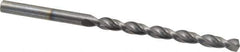 Chicago-Latrobe - 11/64" 135° High Speed Steel Jobber Drill - TiCN Finish, Right Hand Cut, Parabolic Flute, Straight Shank, 3-1/4" OAL, Notched Point - Eagle Tool & Supply