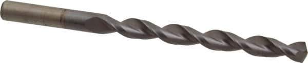 Chicago-Latrobe - 5/16" 135° High Speed Steel Jobber Drill - TiCN Finish, Right Hand Cut, Parabolic Flute, Straight Shank, 4-1/2" OAL, Notched Point - Eagle Tool & Supply