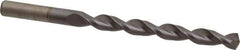 Chicago-Latrobe - 5/16" 135° High Speed Steel Jobber Drill - TiCN Finish, Right Hand Cut, Parabolic Flute, Straight Shank, 4-1/2" OAL, Notched Point - Eagle Tool & Supply