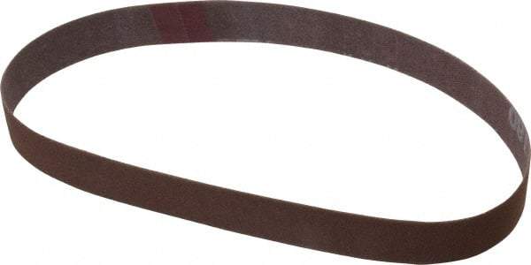 Norton - 3/4" Wide x 18" OAL, 180 Grit, Aluminum Oxide Abrasive Belt - Aluminum Oxide, Very Fine, Coated, Series R228 - Eagle Tool & Supply