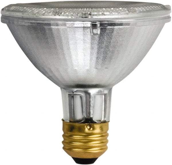 Philips - 39 Watt Halogen Flood/Spot Medium Screw Lamp - 2,800°K Color Temp, 650 Lumens, 120 Volts, Dimmable, PAR30S, 4,200 hr Avg Life - Eagle Tool & Supply