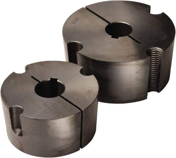 TB Wood's - 2-5/8" Bore, 5/8 Thread, 5/8" Wide Keyway, 5/16" Deep Keyway, Tapered Lock Sprocket Bushing - 4-1/4" Max Outside Diam - Eagle Tool & Supply