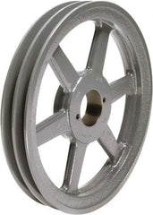 TB Wood's - 2 Groove, 1/2 to 1-1/2 Bore Diam, 15-3/4" Outside Diam, QD Bushed V Belt Sheave - 15.0 A Diam Belt Pitch - Eagle Tool & Supply