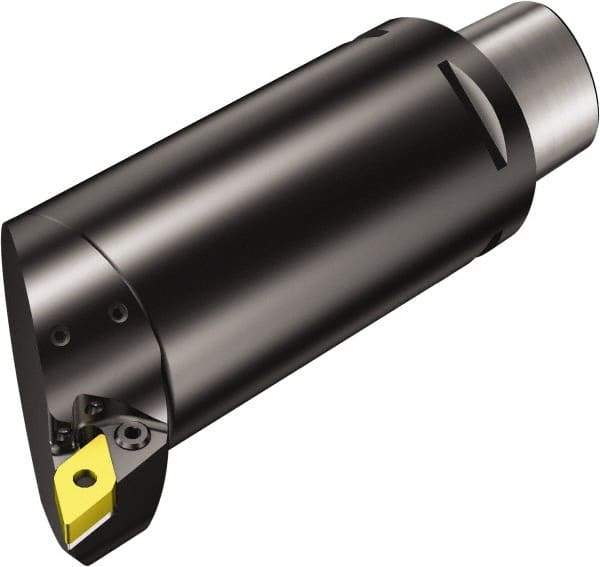 Sandvik Coromant - Right Hand, C6 DNMG 442 Modular Turning and Profiling Cutting Unit Head - Lever Holding Method, 11.417 Inch Hole Diameter, Through Coolant - Eagle Tool & Supply