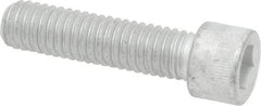 Armor Coat - 3/8-16 UNC Hex Socket Drive, Socket Cap Screw - Alloy Steel, Armor Coat Finish, Fully Threaded, 1-1/2" Length Under Head - Eagle Tool & Supply
