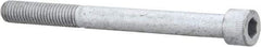 Armor Coat - 1/2-13 UNC Hex Socket Drive, Socket Cap Screw - Alloy Steel, Armor Coat Finish, Partially Threaded, 5-1/2" Length Under Head - Eagle Tool & Supply