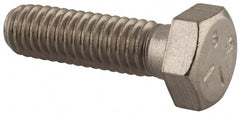Made in USA - 5/16-18 UNC, 1-1/8" Length Under Head Hex Head Cap Screw - Eagle Tool & Supply