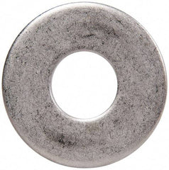 Made in USA - 3/4" Screw, Grade 300 Stainless Steel Standard Flat Washer - 0.812" ID x 2" OD, 0.122" Thick, Plain Finish, Meets Military Specifications - Eagle Tool & Supply