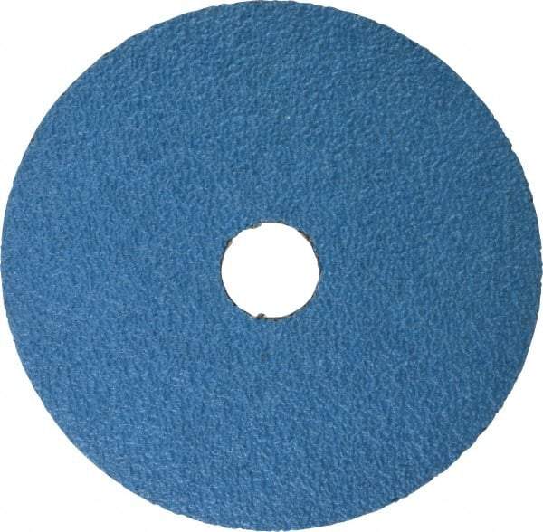 Norton - 7" Diam 7/8" Hole 36 Grit Fiber Disc - Very Coarse Grade, Zirconia Alumina, Series F672 - Eagle Tool & Supply