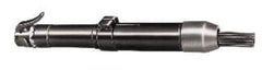 Chicago Pneumatic - 4,300 BPM, 15/16" Bore Diam, Pneumatic Inline Needle Scaler - 1" Stroke Length, 13.9 CFM, 90 psi, 1/4 NPT Inlet - Eagle Tool & Supply