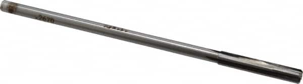 Made in USA - 0.267" Carbide-Tipped 4 Flute Chucking Reamer - Eagle Tool & Supply
