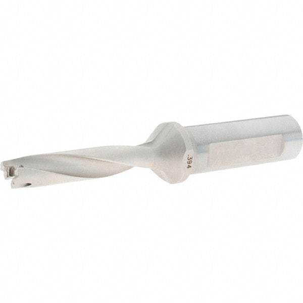 Iscar - 0.394 to 0.409" Diam, 5xD, 1.96" Max Depth, 5/8" Shank Diam, Replaceable Tip Drill - IDI Insert, 10 Seat Size, DCM Toolholder, Series ChamDrill - Eagle Tool & Supply