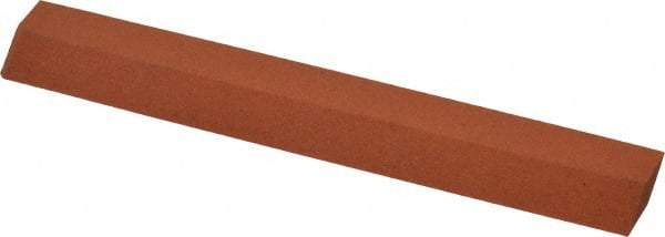Norton - 4" Long x 9/16" Wide x 3/16" Thick, Aluminum Oxide Sharpening Stone - Diamond, Fine Grade - Eagle Tool & Supply