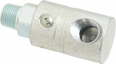 Parker - 3/8-18 NPTF Steel Hydraulic Hose Male NPT To Female NPT Swivel - 5,000 psi - Eagle Tool & Supply