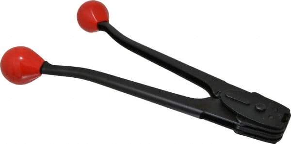 Nifty Products - 1/2" Wide, Steel Crimper - Open Function, Use with Steel Strapping - Eagle Tool & Supply