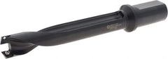 Allied Machine and Engineering - 26 to 28.57mm Diam, 5xD, 5-23/32" Max Depth, 1-1/4" Shank Diam, 9-5/8" OAL, Replaceable Tip Drill - Series 26 - Eagle Tool & Supply