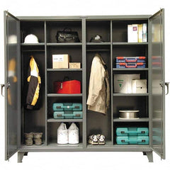Strong Hold - Storage Cabinets Type: Wardrobe Width (Inch): 72 - Eagle Tool & Supply