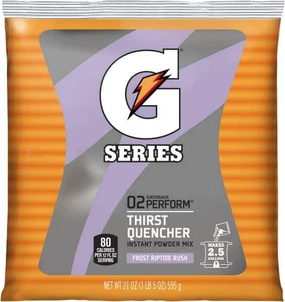 Gatorade - 21 oz Pack Riptide Rush Activity Drink - Powdered, Yields 2.5 Gal - Eagle Tool & Supply