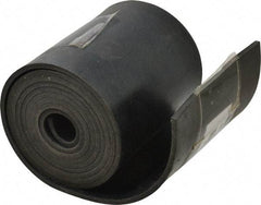 Made in USA - 1/8" Thick x 4" Wide x 60" Long, Buna-N Rubber Strip - Stock Length, 50 Shore A Durometer, 800 to 1,000 psi Tensile Strength, -20 to 170°F, Black - Eagle Tool & Supply