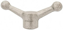 Jergens - 2 Offset Arms, Blank Speed Handle - 2-1/8" High, 1-1/2" Hub Diam - Eagle Tool & Supply