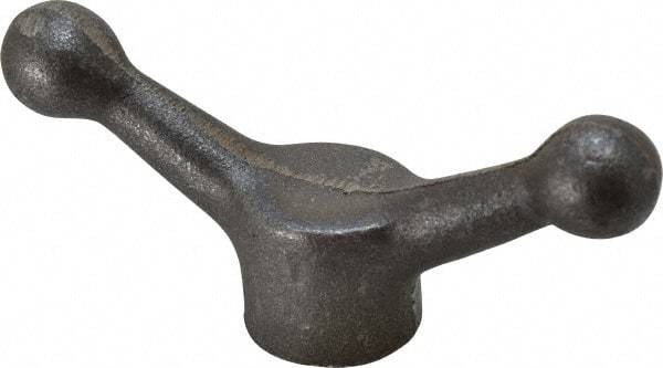 Jergens - 2 Offset Arms, Blank Speed Handle - 1-1/2" High, 1-1/8" Hub Diam - Eagle Tool & Supply