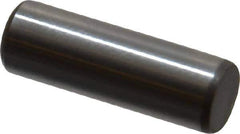 Jergens - 1/4" Diam x 3/4" Pin Length C-1215 Alloy Steel Pull Out Dowel Pin - C 47-58 & C 60-64 (Surface) Hardness, 1 Beveled & 1 Threaded End - Eagle Tool & Supply