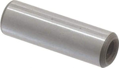 Jergens - 5/16" Diam x 1" Pin Length C-1215 Alloy Steel Pull Out Dowel Pin - C 47-58 & C 60-64 (Surface) Hardness, 1 Beveled & 1 Threaded End - Eagle Tool & Supply