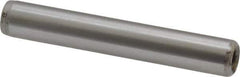 Jergens - 5/16" Diam x 2" Pin Length C-1215 Alloy Steel Pull Out Dowel Pin - C 47-58 & C 60-64 (Surface) Hardness, 1 Beveled & 1 Threaded End - Eagle Tool & Supply
