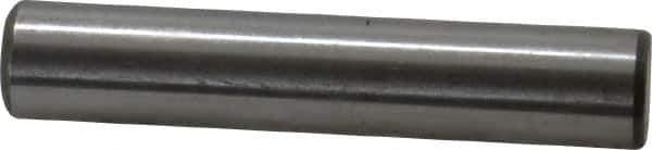 Jergens - 3/8" Diam x 2" Pin Length C-1215 Alloy Steel Pull Out Dowel Pin - C 47-58 & C 60-64 (Surface) Hardness, 1 Beveled & 1 Threaded End - Eagle Tool & Supply