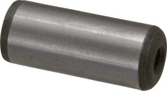 Jergens - 5/8" Diam x 1-1/2" Pin Length C-1215 Alloy Steel Pull Out Dowel Pin - C 47-58 & C 60-64 (Surface) Hardness, 1 Beveled & 1 Threaded End - Eagle Tool & Supply