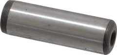 Jergens - 5/8" Diam x 2" Pin Length C-1215 Alloy Steel Pull Out Dowel Pin - C 47-58 & C 60-64 (Surface) Hardness, 1 Beveled & 1 Threaded End - Eagle Tool & Supply