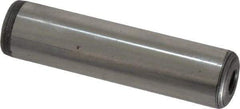 Jergens - 5/8" Diam x 2-1/2" Pin Length C-1215 Alloy Steel Pull Out Dowel Pin - C 47-58 & C 60-64 (Surface) Hardness, 1 Beveled & 1 Threaded End - Eagle Tool & Supply