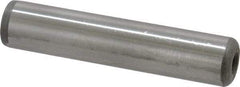 Jergens - 5/8" Diam x 3" Pin Length C-1215 Alloy Steel Pull Out Dowel Pin - C 47-58 & C 60-64 (Surface) Hardness, 1 Beveled & 1 Threaded End - Eagle Tool & Supply