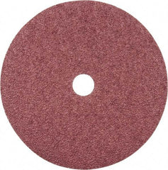 3M - 7" Diam 7/8" Hole 36 Grit Fiber Disc - Very Coarse Grade, Ceramic, 8,600 Max RPM, Series 988C - Eagle Tool & Supply