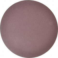 3M - 10" Diam, 80 Grit Aluminum Oxide Adhesive PSA Disc - Medium Grade, X Weighted Cloth Backing, For Bench Top Motors, Random Orbital Sanders - Eagle Tool & Supply