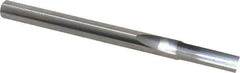 Onsrud - 1/4" Diam, 1/4" Shank Diam, 3/4" Length of Cut, 1 Flute Single Edge Straight Router Bit - 3-1/4" Overall Length, Left Hand Cut, Solid Carbide - Eagle Tool & Supply