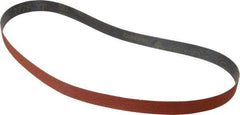 3M - 1" Wide x 42" OAL, 80 Grit, Ceramic Abrasive Belt - Ceramic, Medium, Coated, YF Weighted Cloth Backing, Wet/Dry, Series 777F - Eagle Tool & Supply