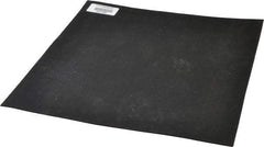Made in USA - 12" Long, 12" Wide, 1/16" Thick, Neoprene Rubber Foam Sheet - 35 to 45 Durometer, Black, -20 to 180°F, 1,000 psi Tensile Strength, Adhesive Backing, Stock Length - Eagle Tool & Supply