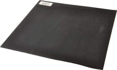 Made in USA - 12" Long, 12" Wide, 0.093" Thick, Neoprene Rubber Foam Sheet - 35 to 45 Durometer, Black, -20 to 180°F, 1,000 psi Tensile Strength, Adhesive Backing, Stock Length - Eagle Tool & Supply