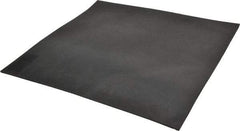 Made in USA - 12" Long, 12" Wide, 1/8" Thick, Neoprene Rubber Foam Sheet - 35 to 45 Durometer, Black, -20 to 180°F, 1,000 psi Tensile Strength, Adhesive Backing, Stock Length - Eagle Tool & Supply