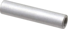 Electro Hardware - 0.116" ID x 3/16" OD, #4 Screw, Grade T-3 Aluminum Female Unthreaded Circuit Board Spacer - Round Body, Uncoated, 7/8" OAL - Eagle Tool & Supply