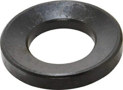 Jergens - 1" Bolt, Black Oxide, Steel, Spherical Washer Assembly - 1-3/32" Female, 1-1/32" Male Inside x 2" OD, 9/16" Thick, 3-1/2" Radius - Eagle Tool & Supply