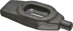 Jergens - 5/8" Stud, 11/16" Travel, Finger Clamp - 4" Long x 3/4" High x 1-5/8" Wide, Grade C-1030/C-1035 Forged Steel, 1/2" Diam - Eagle Tool & Supply