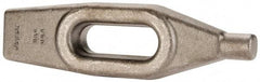 Jergens - 3/4" Stud, 1-3/4" Travel, Finger Clamp - 8" Long x 1-1/8" High x 2-1/8" Wide, Grade C-1030/C-1035 Forged Steel, 3/4" Diam - Eagle Tool & Supply