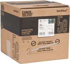 Made in USA - Cat5e, 24 AWG, 4 Wires, Unshielded Network & Ethernet Cable - Gray, Polyolefin, 1,000' OAL - Eagle Tool & Supply