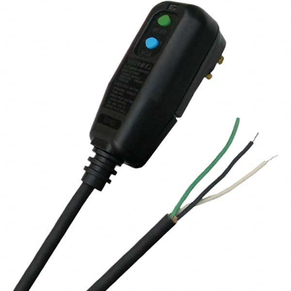 Hubbell Wiring Device-Kellems - Electrical Outlet Adapters Adapter Type: GFCI 35 ft Pigtail Amperage: 15 - Eagle Tool & Supply