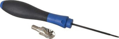 Seco - 1/2" Cut Diam, 0.43" Max Depth of Cut, 0.78" OAL, Indexable Ball Nose End Mill - M06 Modular Connection, R218.20 Toolholder, 218.20-0.250.R Insert - Eagle Tool & Supply