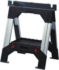 Stanley - Adjustable Sawhorse - 2" Long x 27.45" Wide x 33" High - Eagle Tool & Supply