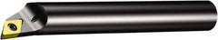 Sandvik Coromant - 0.7874" Min Bore Diam, 4.9213" OAL, 5/8" Shank Diam, A..SDXCR/L-R Indexable Boring Bar - Screw-On Holding Method - Eagle Tool & Supply
